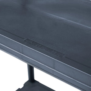 Ραφιέρες 5 τεμ. Μαύρες 60 x 30 x 138 εκ. Πλαστικές - PAKOBAZAAR