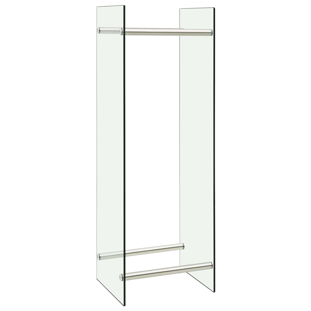 Ράφι Καυσόξυλων Διαφανές 40 x 35 x 120 εκ. Γυάλινο