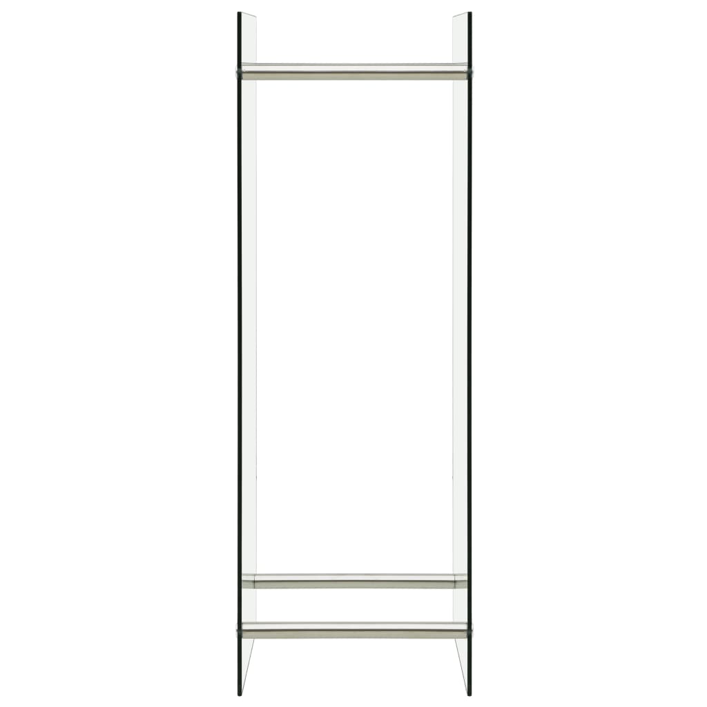 Ράφι Καυσόξυλων Διαφανές 40 x 35 x 120 εκ. Γυάλινο