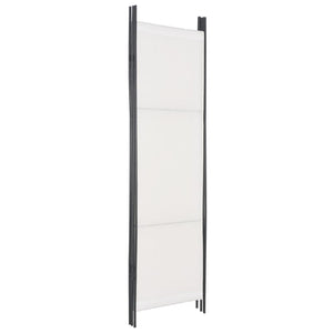Διαχωριστικό Δωματίου με 5 Πάνελ Λευκό 250 x 180 εκ. - Pakobazaar
