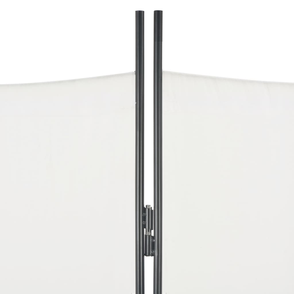 Διαχωριστικό Δωματίου με 5 Πάνελ Λευκό 250 x 180 εκ. - Pakobazaar
