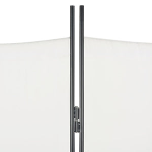 Διαχωριστικό Δωματίου με 5 Πάνελ Λευκό 250 x 180 εκ. - Pakobazaar