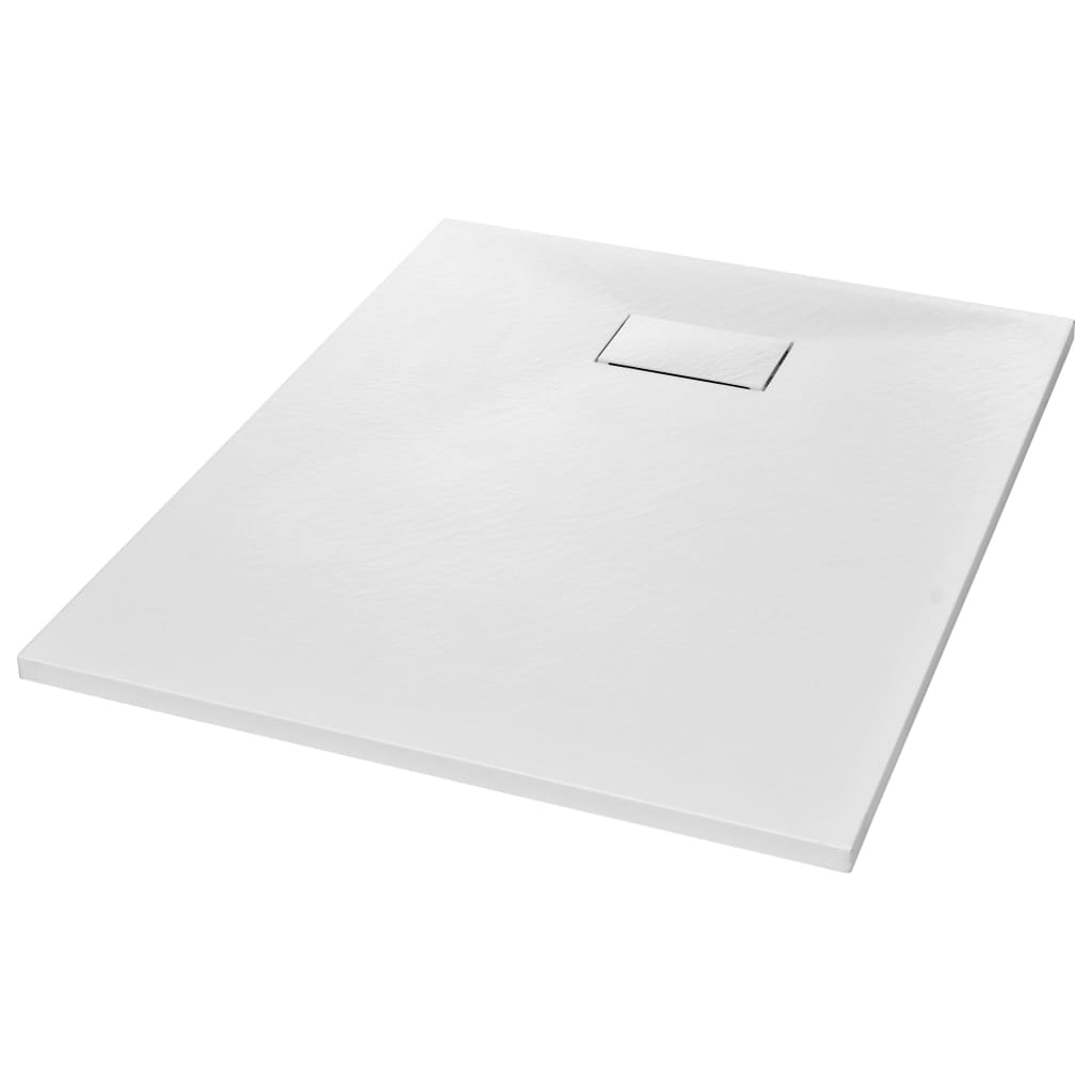 Βάση Ντουζιέρας Λευκή 100 x 80 εκ. από SMC - PAKOBAZAAR