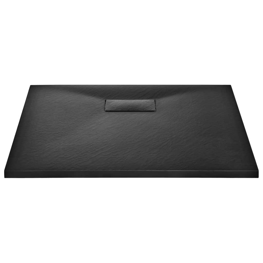 Βάση Ντουζιέρας Μαύρη 90 x 80 εκ. από SMC - PAKOBAZAAR