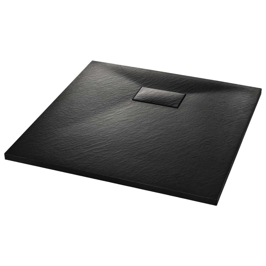 Βάση Ντουζιέρας Μαύρη 90 x 90 εκ. από SMC - PAKOBAZAAR