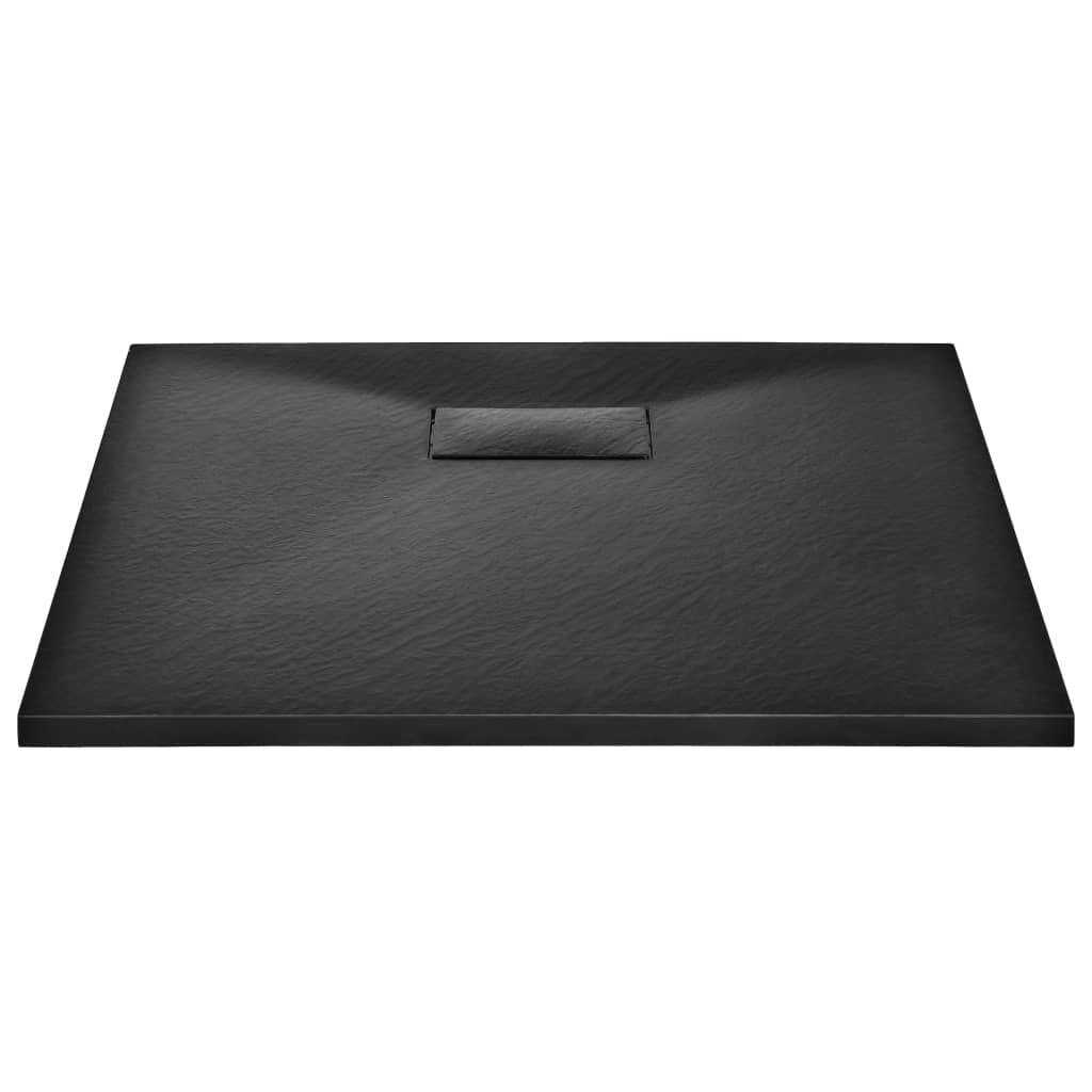 Βάση Ντουζιέρας Μαύρη 90 x 90 εκ. από SMC - PAKOBAZAAR