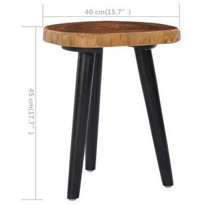 Τραπεζάκι Σαλονιού 40 x 45 εκ. από Μασίφ Ξύλο Teak - PAKOBAZAAR