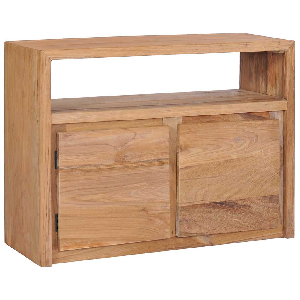 Ντουλάπι με Συρτάρια 80 x 30 x 60 εκ. από Μασίφ Ξύλο Teak - PAKOBAZAAR