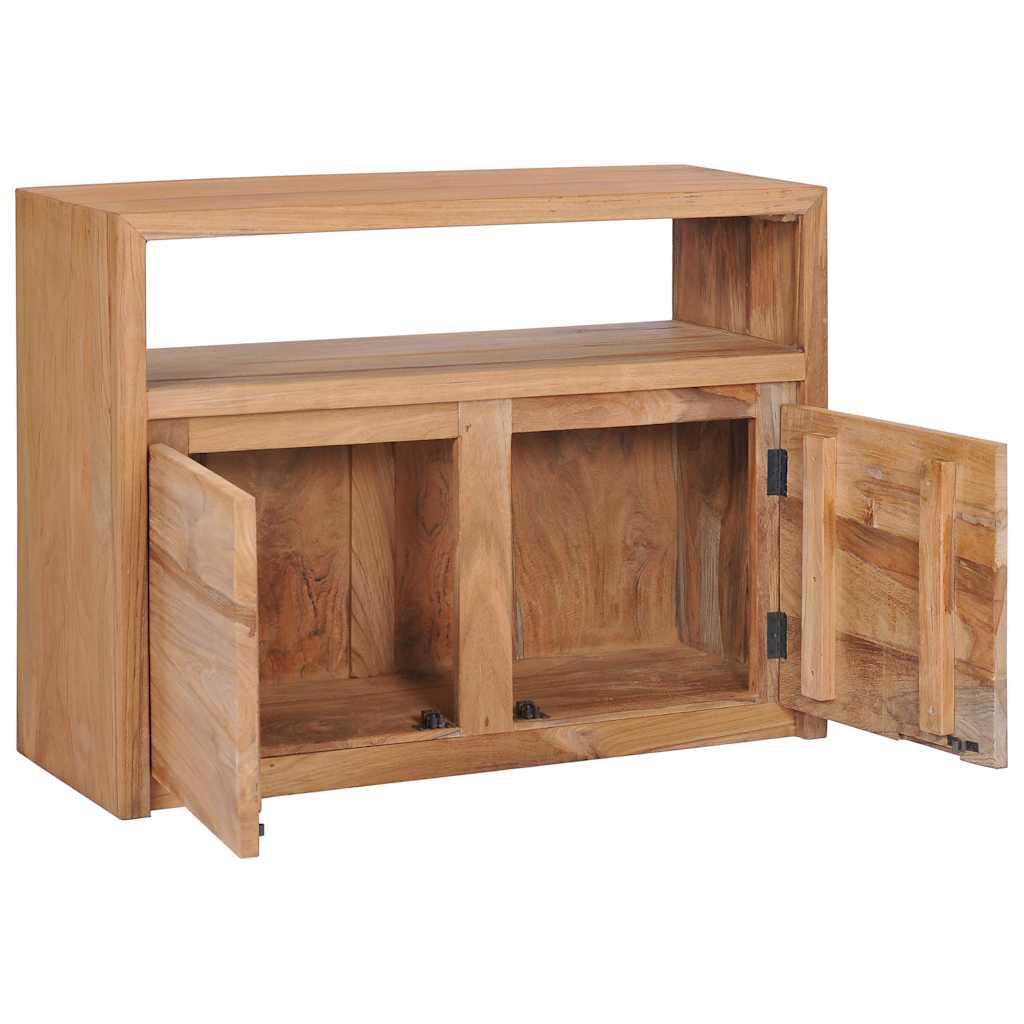 Ντουλάπι με Συρτάρια 80 x 30 x 60 εκ. από Μασίφ Ξύλο Teak - PAKOBAZAAR