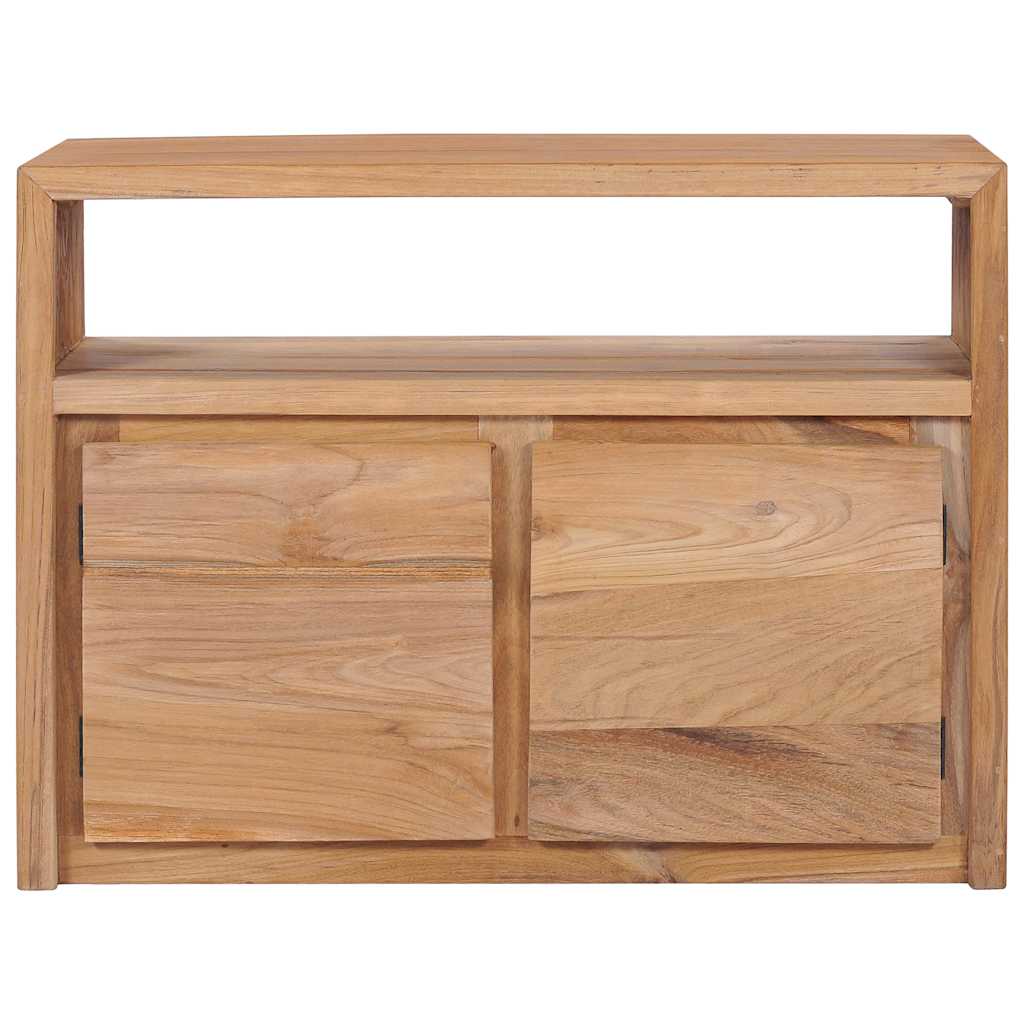 Ντουλάπι με Συρτάρια 80 x 30 x 60 εκ. από Μασίφ Ξύλο Teak - PAKOBAZAAR