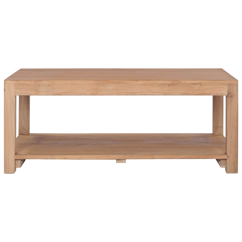 Τραπεζάκι Σαλονιού 100 x 50 x 40 εκ. από Μασίφ Ξύλο Teak
