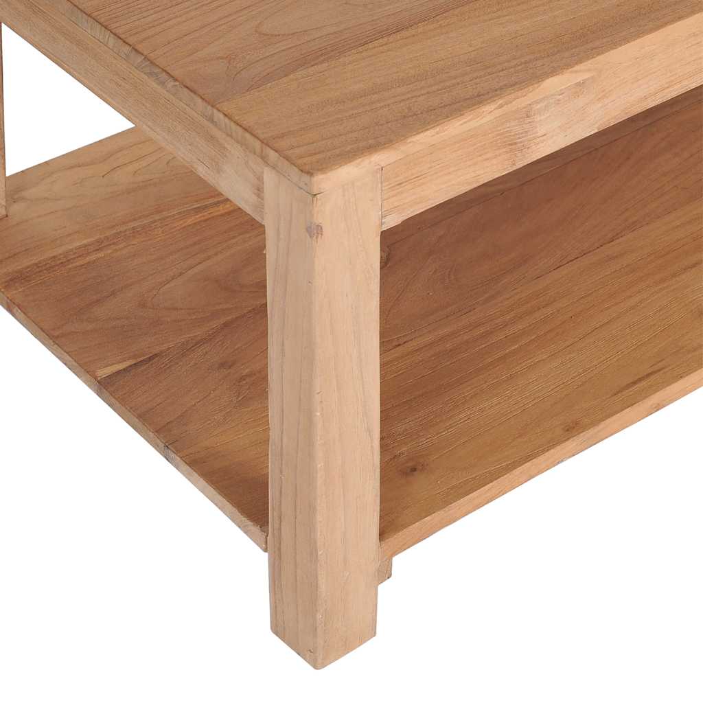Τραπεζάκι Σαλονιού 100 x 50 x 40 εκ. από Μασίφ Ξύλο Teak