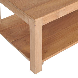 Τραπεζάκι Σαλονιού 100 x 50 x 40 εκ. από Μασίφ Ξύλο Teak