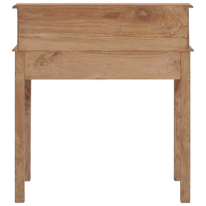 Γραφείο 90 x 50 x 100 εκ. από Μασίφ Ξύλο Teak - PAKOBAZAAR