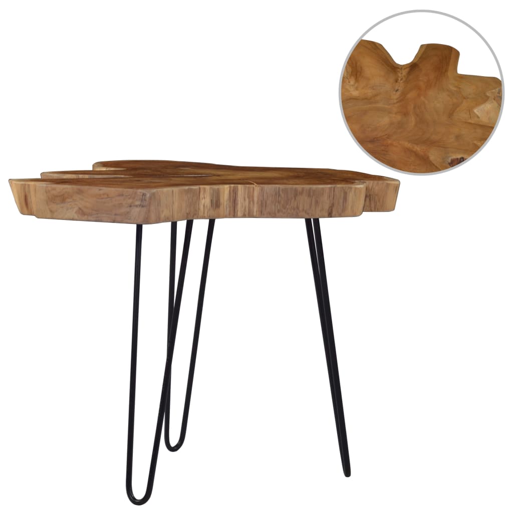 Τραπεζάκι Σαλονιού (60 - 70) x 45 εκ. από Ξύλο Teak - PAKOBAZAAR