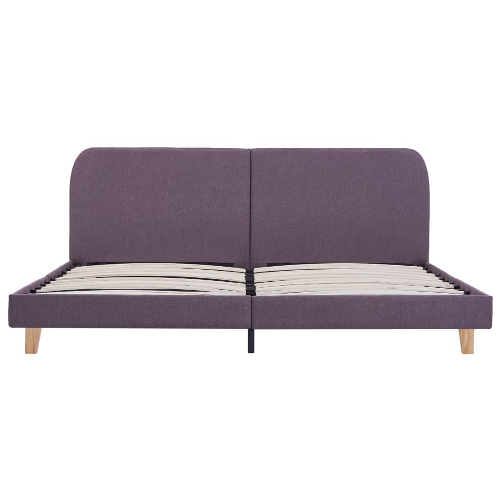 Πλαίσιο Κρεβατιού Χρώμα Taupe 180 x 200 εκ. Υφασμάτινο - PAKOBAZAAR