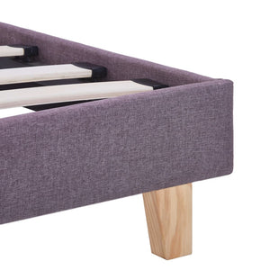 Πλαίσιο Κρεβατιού Χρώμα Taupe 180 x 200 εκ. Υφασμάτινο - PAKOBAZAAR