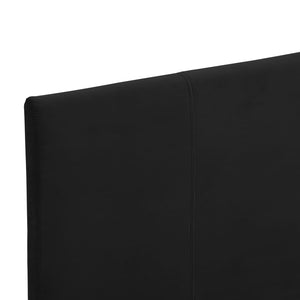 Πλαίσιο Κρεβατιού Μαύρο 90 x 200 εκ. Υφασμάτινο - PAKOBAZAAR