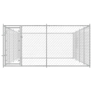 Κλουβί Σκύλου Εξωτερικού Χώρου 7,6 x 3,8 x 1,9 μ. - PAKOBAZAAR