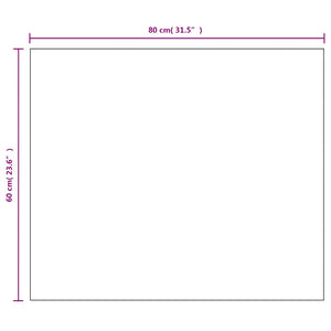 Καθρέφτης 80 x 60 εκ. Γυάλινος Χωρίς Πλαίσιο - PAKOBAZAAR