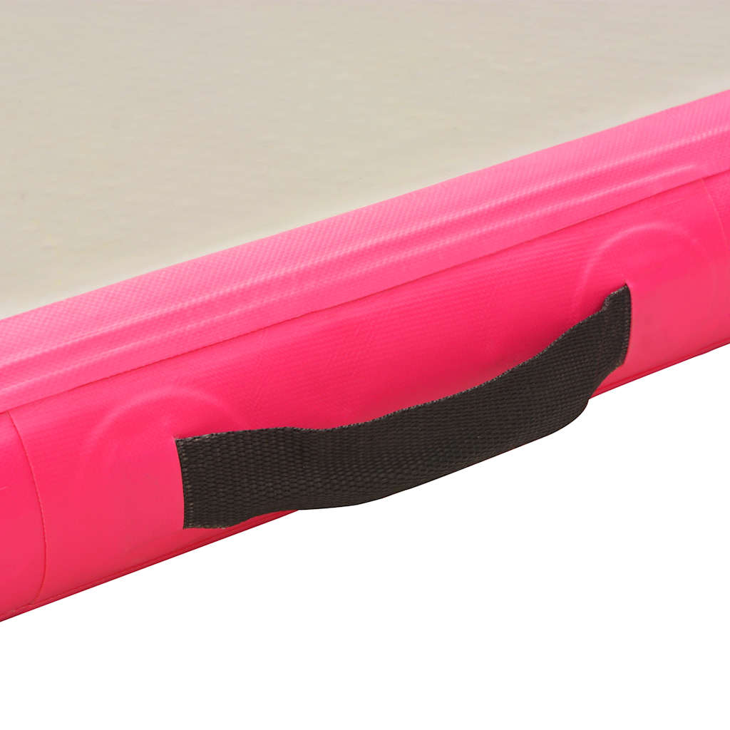 Στρώμα Ενόργανης Φουσκωτό Ροζ 300 x 100 x 10 εκ. PVC με Τρόμπα