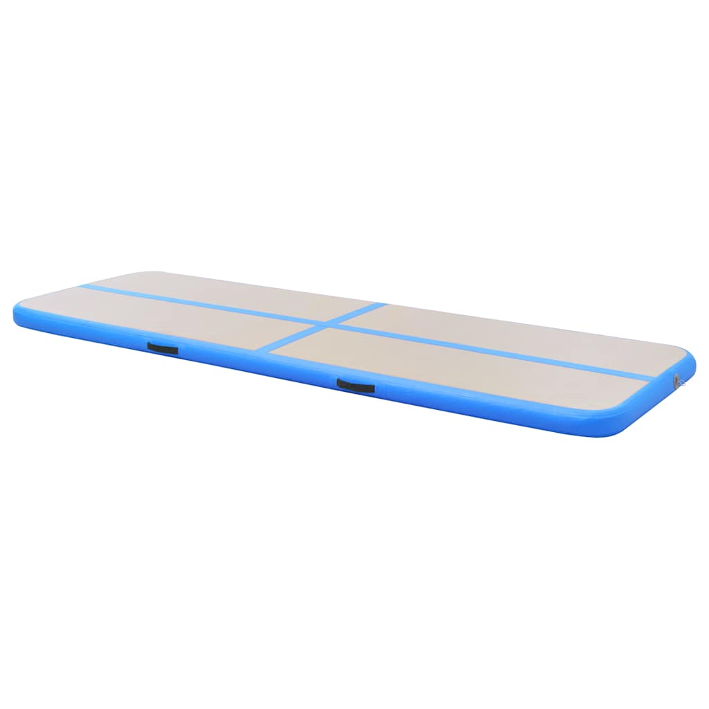 Στρώμα Ενόργανης Φουσκωτό Μπλε 300 x 100 x 10 εκ. PVC με Τρόμπα - Pakobazaar