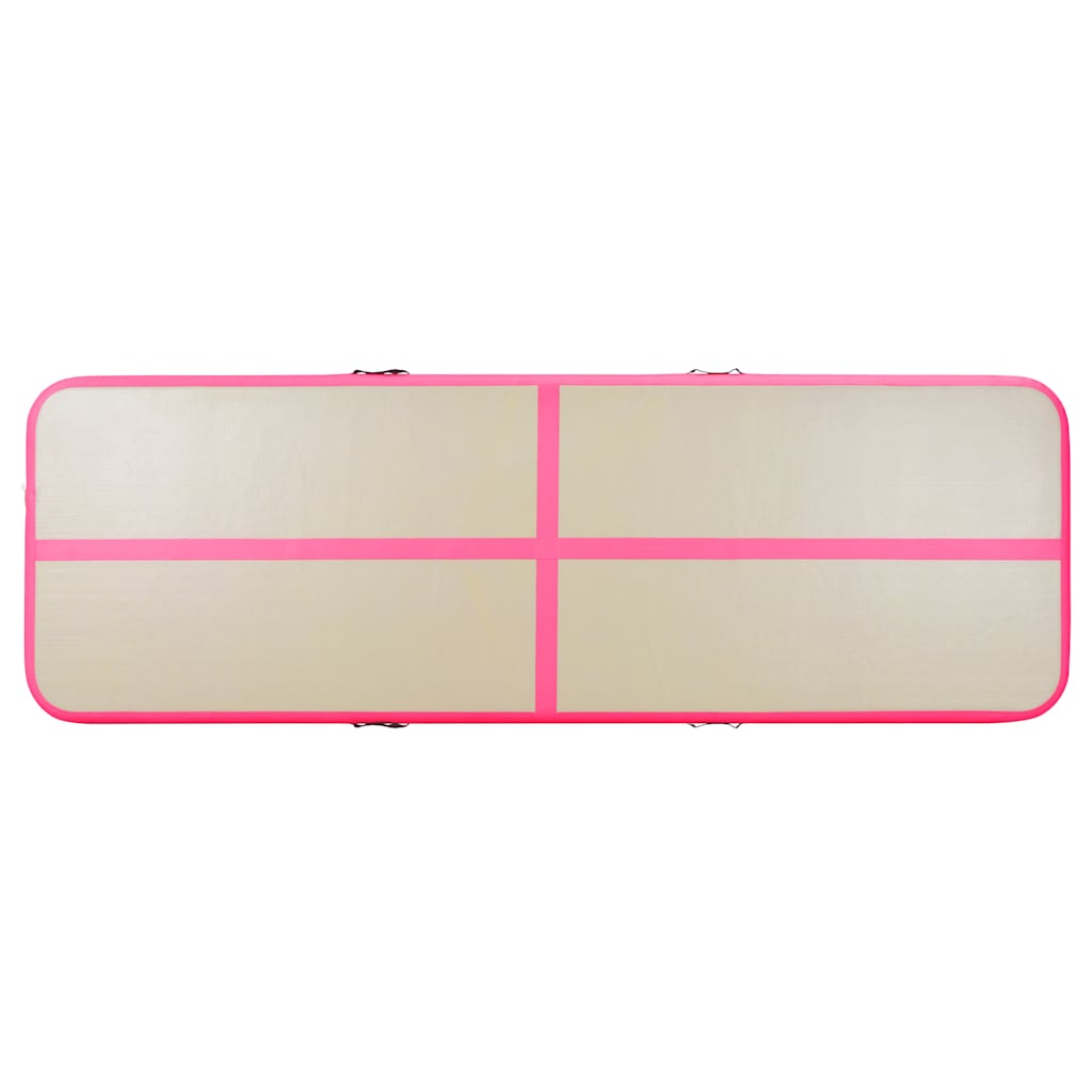 Στρώμα Ενόργανης Φουσκωτό Ροζ 400 x 100 x 10 εκ. PVC με Τρόμπα - Pakobazaar