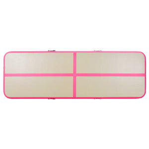 Στρώμα Ενόργανης Φουσκωτό Ροζ 400 x 100 x 10 εκ. PVC με Τρόμπα - Pakobazaar