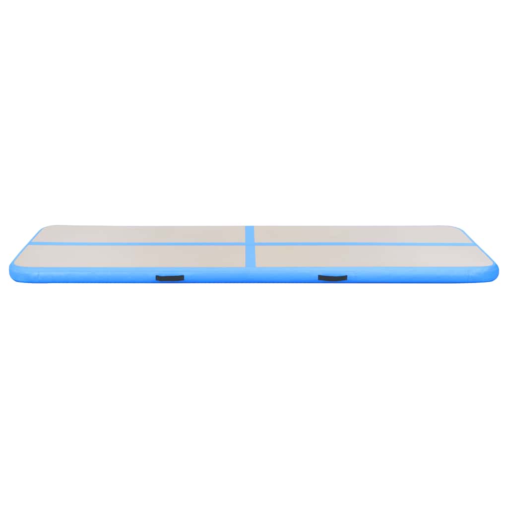Στρώμα Ενόργανης Φουσκωτό Μπλε 400 x 100 x 10 εκ. PVC με Τρόμπα