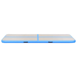 Στρώμα Ενόργανης Φουσκωτό Μπλε 400 x 100 x 10 εκ. PVC με Τρόμπα
