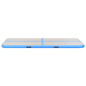 Στρώμα Ενόργανης Φουσκωτό Μπλε 500 x 100 x 10 εκ. PVC με Τρόμπα