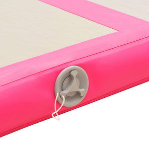 Στρώμα Ενόργανης Φουσκωτό Ροζ 600 x 100 x 10 εκ. PVC με Τρόμπα