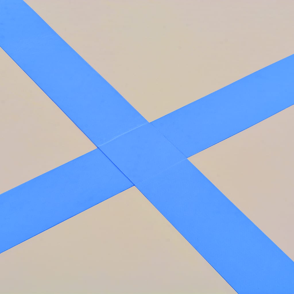 Στρώμα Ενόργανης Φουσκωτό Μπλε 600 x 100 x 10 εκ. PVC με Τρόμπα