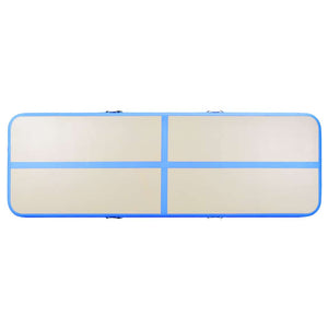 Στρώμα Ενόργανης Φουσκωτό Μπλε 600 x 100 x 10 εκ. PVC με Τρόμπα