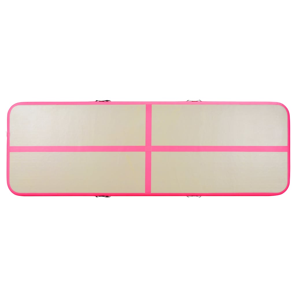 Στρώμα Ενόργανης Φουσκωτό Ροζ 800 x 100 x 10 εκ. PVC με Τρόμπα - Pakobazaar