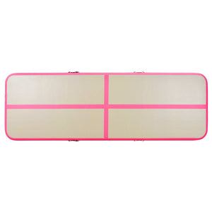Στρώμα Ενόργανης Φουσκωτό Ροζ 800 x 100 x 10 εκ. PVC με Τρόμπα - Pakobazaar