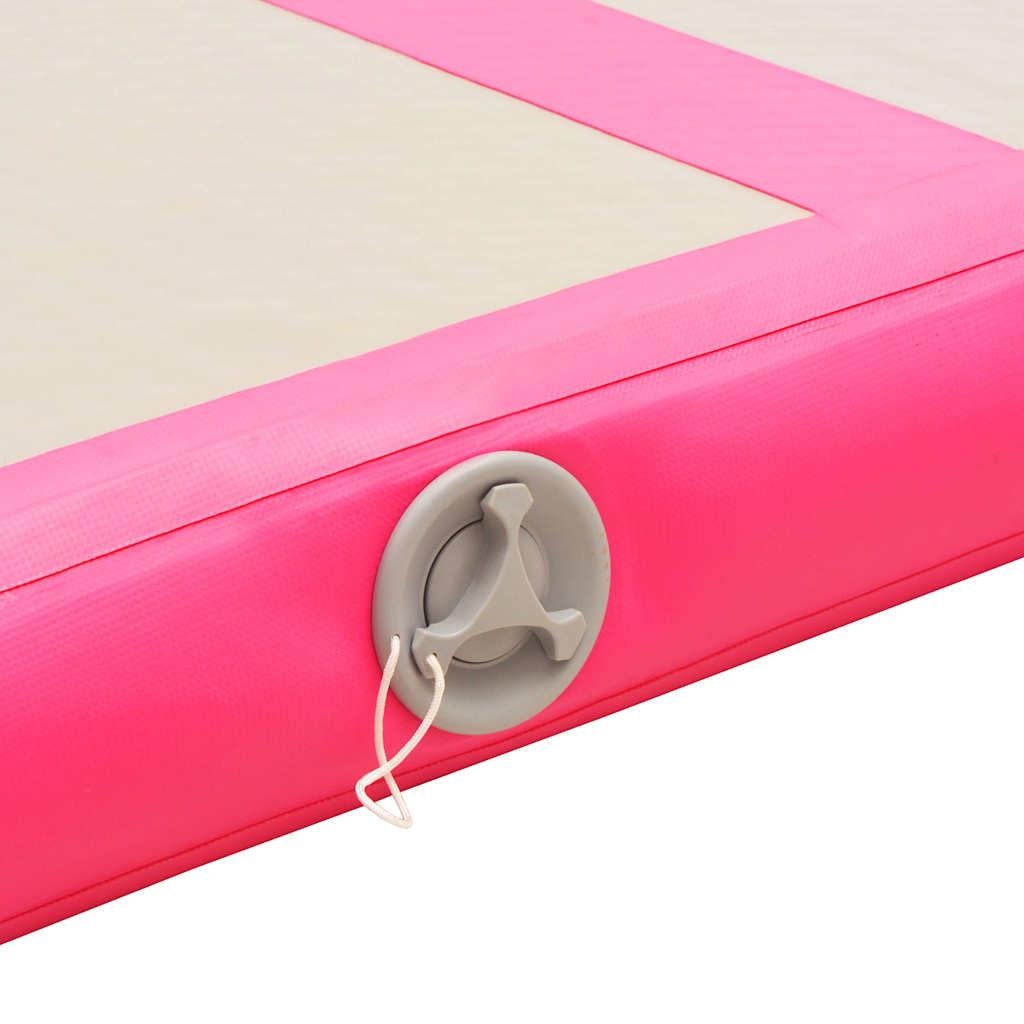 Στρώμα Ενόργανης Φουσκωτό Ροζ 800 x 100 x 10 εκ. PVC με Τρόμπα - Pakobazaar