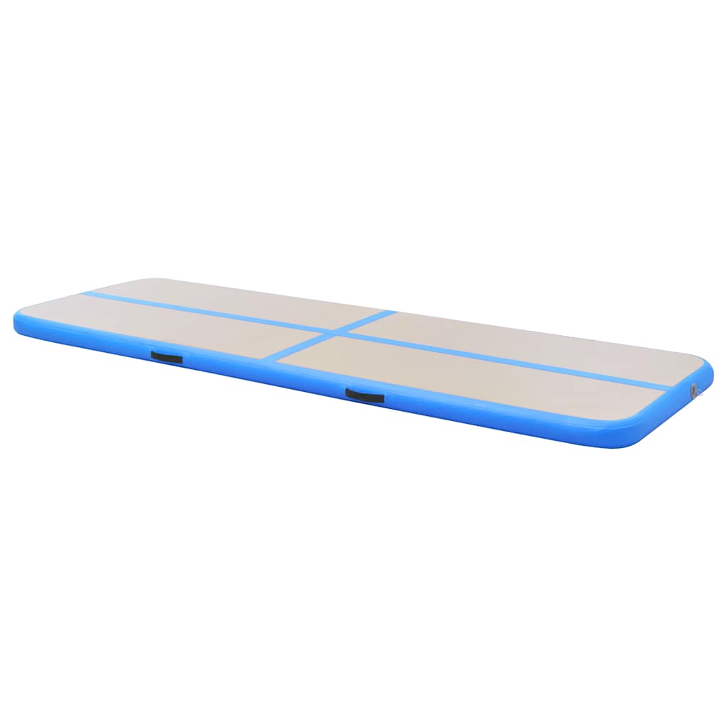 Στρώμα Ενόργανης Φουσκωτό Μπλε 800 x 100 x 10 εκ. PVC με Τρόμπα - Pakobazaar