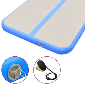 Στρώμα Ενόργανης Φουσκωτό Μπλε 800 x 100 x 10 εκ. PVC με Τρόμπα - Pakobazaar