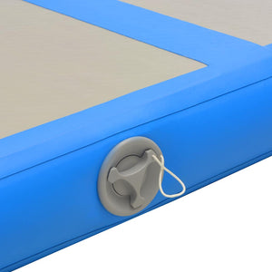Στρώμα Ενόργανης Φουσκωτό Μπλε 800 x 100 x 10 εκ. PVC με Τρόμπα - Pakobazaar