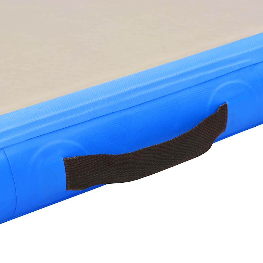Στρώμα Ενόργανης Φουσκωτό Μπλε 800 x 100 x 10 εκ. PVC με Τρόμπα - Pakobazaar