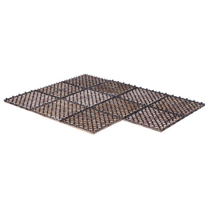 Πλακάκια Deck 11 τεμ. 30 x 30 εκ. Μασίφ Ανακυκλωμένο Ξύλο