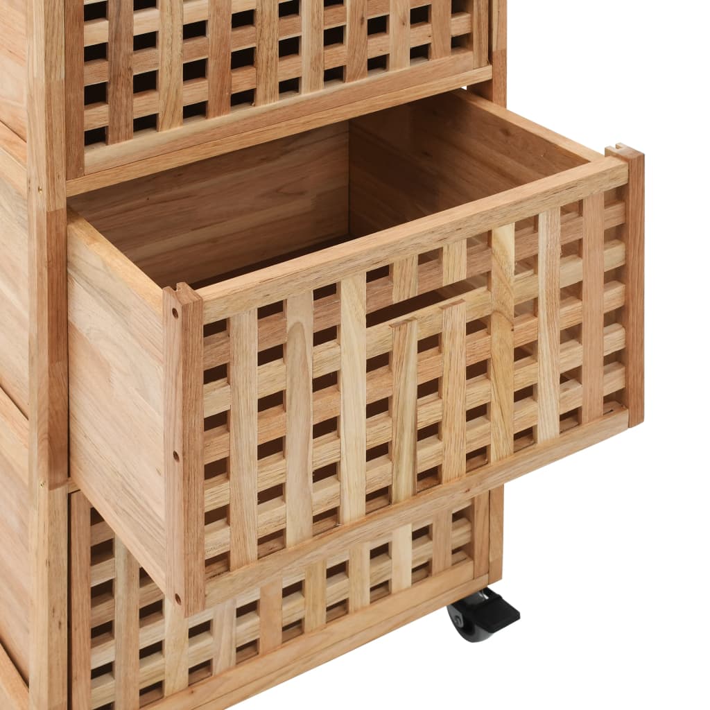 Ντουλάπι Μπάνιου 41 x 41 x 91 εκ. από Μασίφ Ξύλο Καρυδιάς - Pakobazaar