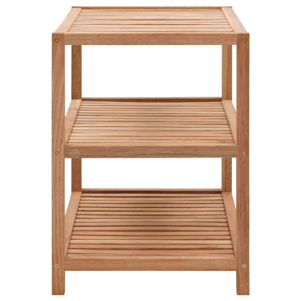Ραφιέρα Μπάνιου 65 x 40 x 55 εκ. από Μασίφ Ξύλο Καρυδιάς