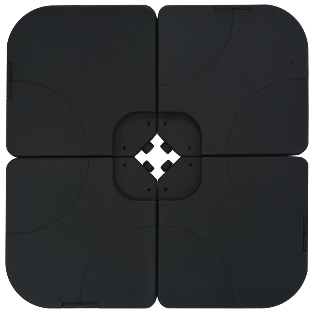 Ομπρέλα Κήπου Ανθρακί με Φορητή Βάση - PAKOBAZAAR