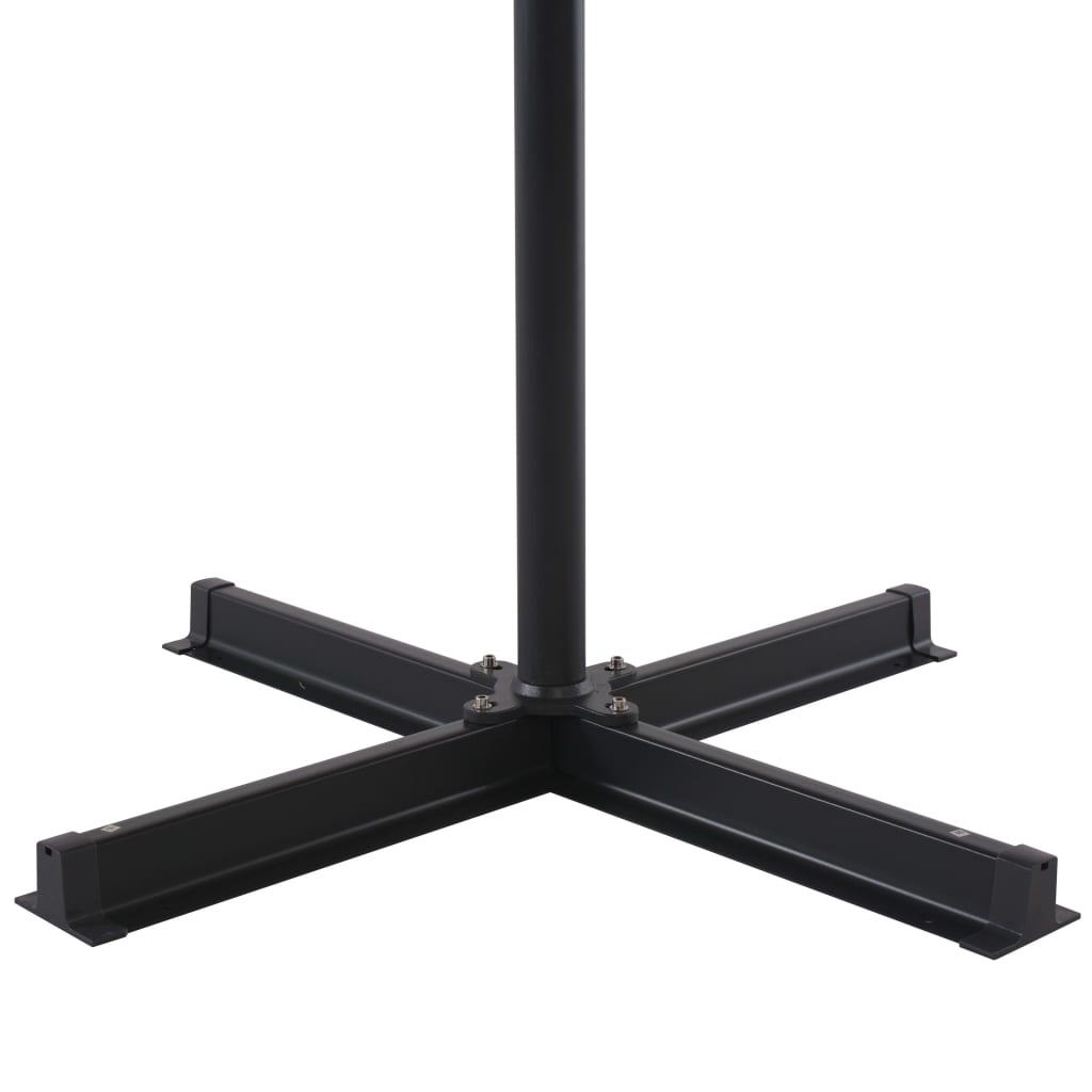 Ομπρέλα Κήπου Taupe με Φορητή Βάση - PAKOBAZAAR