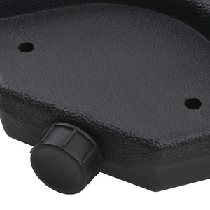 Ομπρέλα Κήπου Taupe με Φορητή Βάση