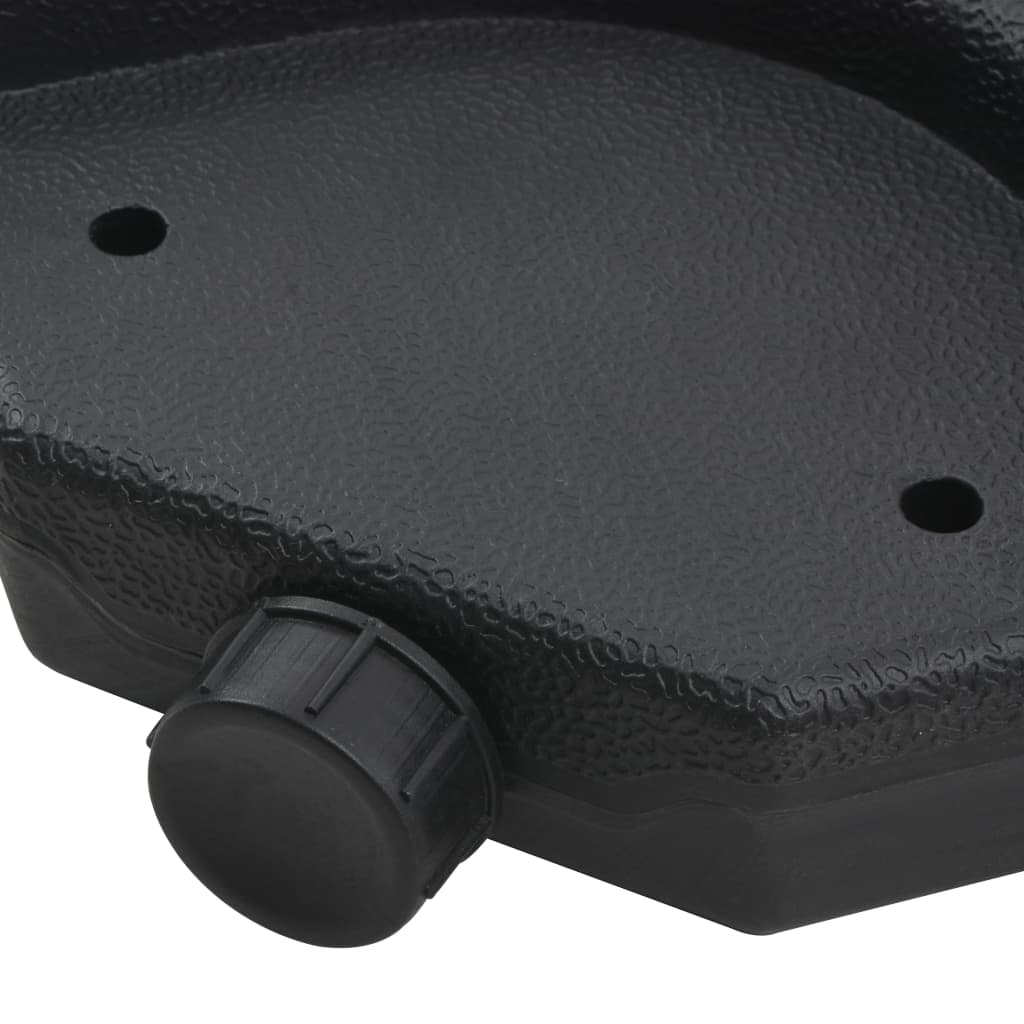 Ομπρέλα Κήπου Ανθρακί με Φορητή Βάση - PAKOBAZAAR