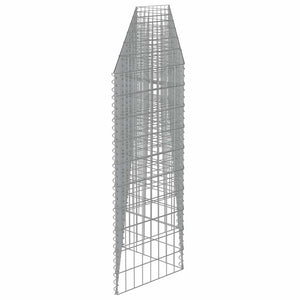 Συρματοκιβώτιο Τοίχος 450x30x100 εκ. από Γαλβανισμένο Χάλυβα - PAKOBAZAAR