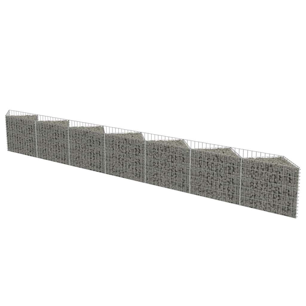 Συρματοκιβώτιο Τοίχος 450x30x50 εκ. από Γαλβανισμένο Χάλυβα - PAKOBAZAAR